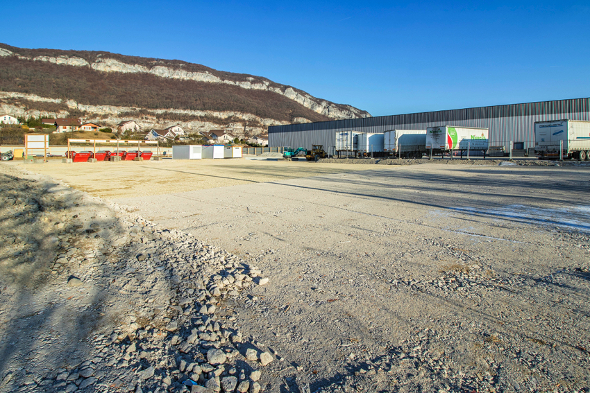 Suivi de chantier village d'entreprises Sillingy (du 18 décembre 2016 au 8 janvier 2017)